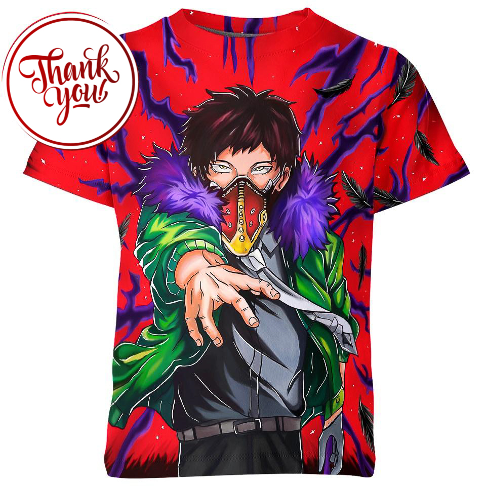 Kai Chisaki My Hero Academia 3D Print Unisex T-Shirt