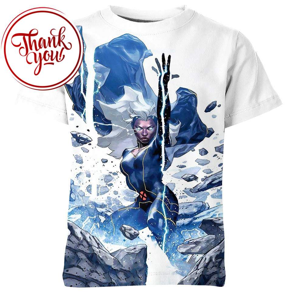 Storm Marvel 3D Print Unisex T-Shirt