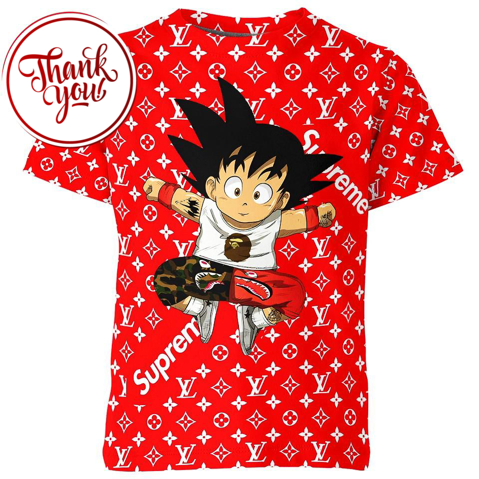 Baby Goku Supreme 3D Print Unisex T-Shirt
