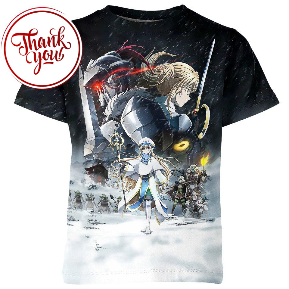 Goblin's Battle Goblin Slayer Anime 3D Print Unisex T-Shirt