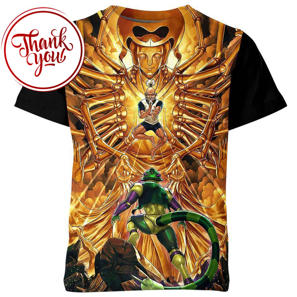 Isaac Netero vs Meruem Hunter x Hunter 3D Print Unisex T-Shirt