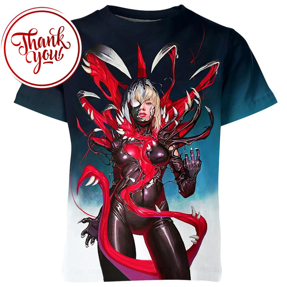 Gwenom Marvel 3D Print Unisex T-Shirt