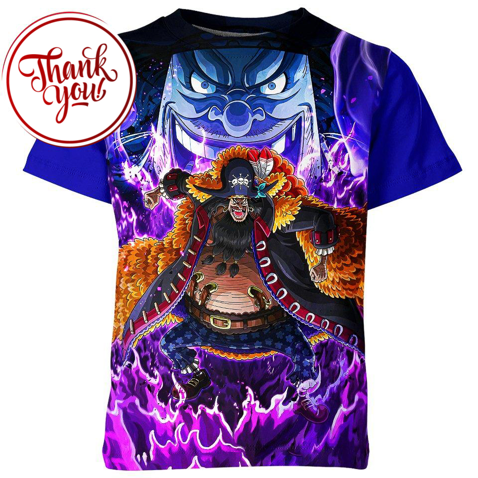Emperor Marshall D. Teach One Piece 3D Print Unisex T-Shirt