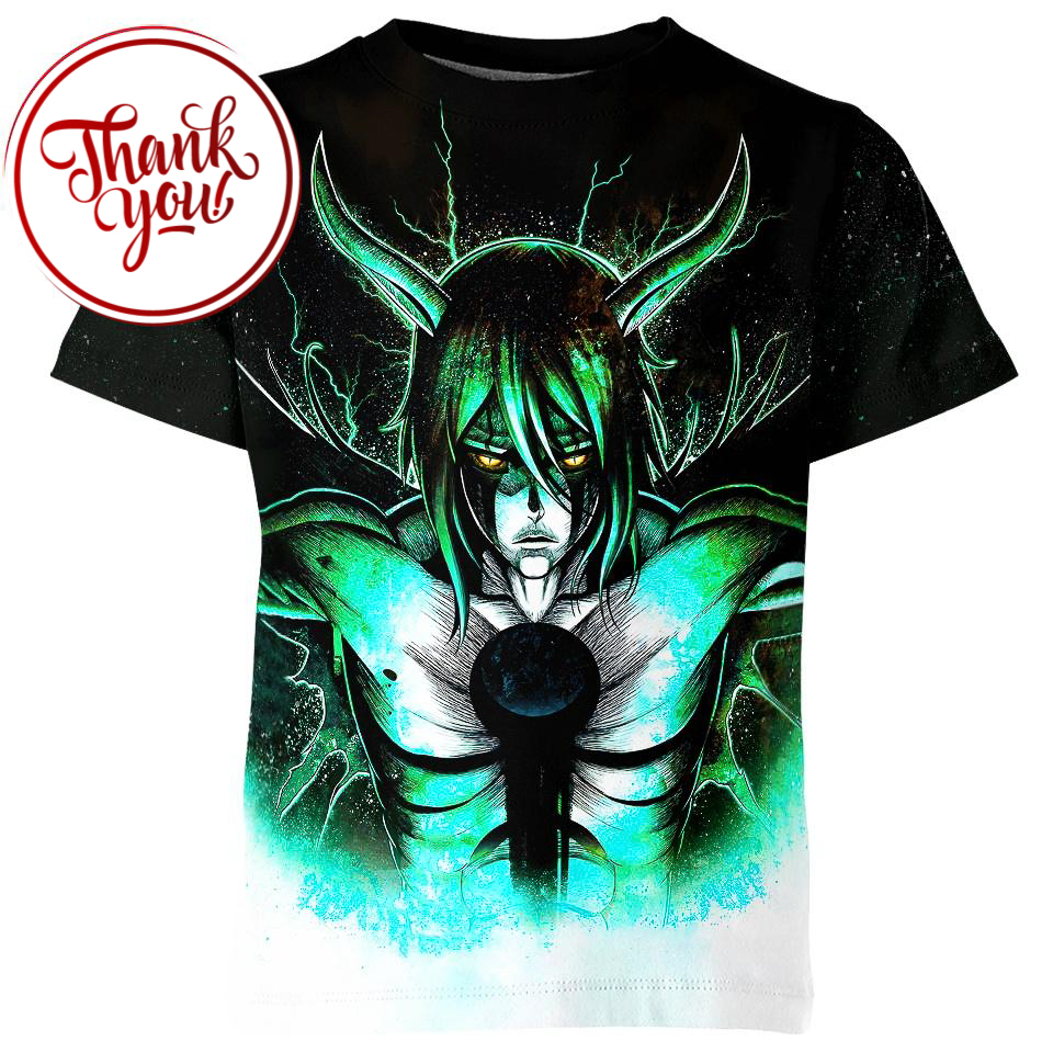 Ulquiorra Cifer Bleach 3D Print Unisex T-Shirt