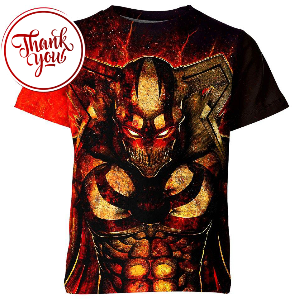 Full Hollow Ichigo 3D Print Unisex T-Shirt