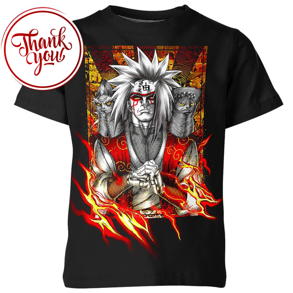 The Legendary Sannin Jiraya 3D Print Unisex T-Shirt