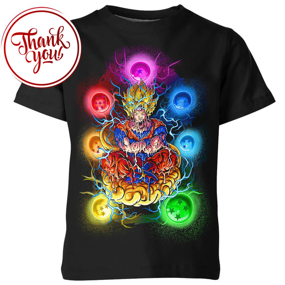 Trippy Son Goku 3D Print Unisex T-Shirt