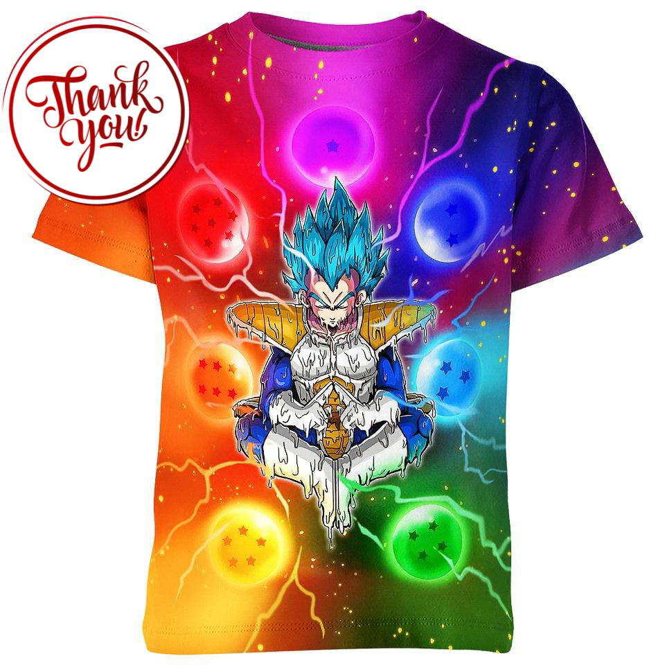 Trippy Vegeta 3D Print Unisex T-Shirt