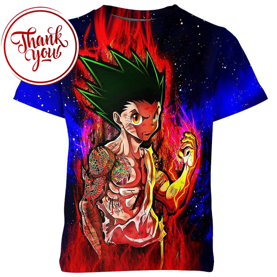Rookie Hunter Gon 3D Print Unisex T-Shirt