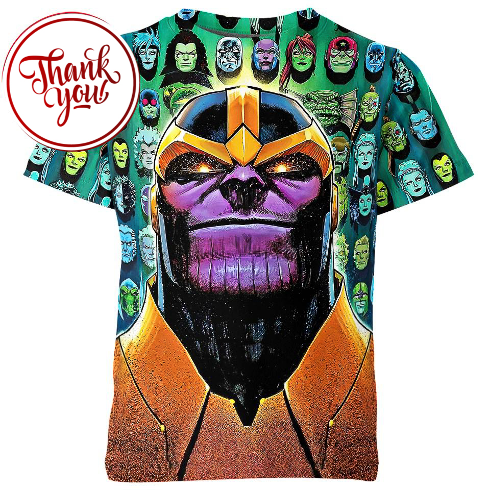 Earth of Thanos 3D Print Unisex T-Shirt