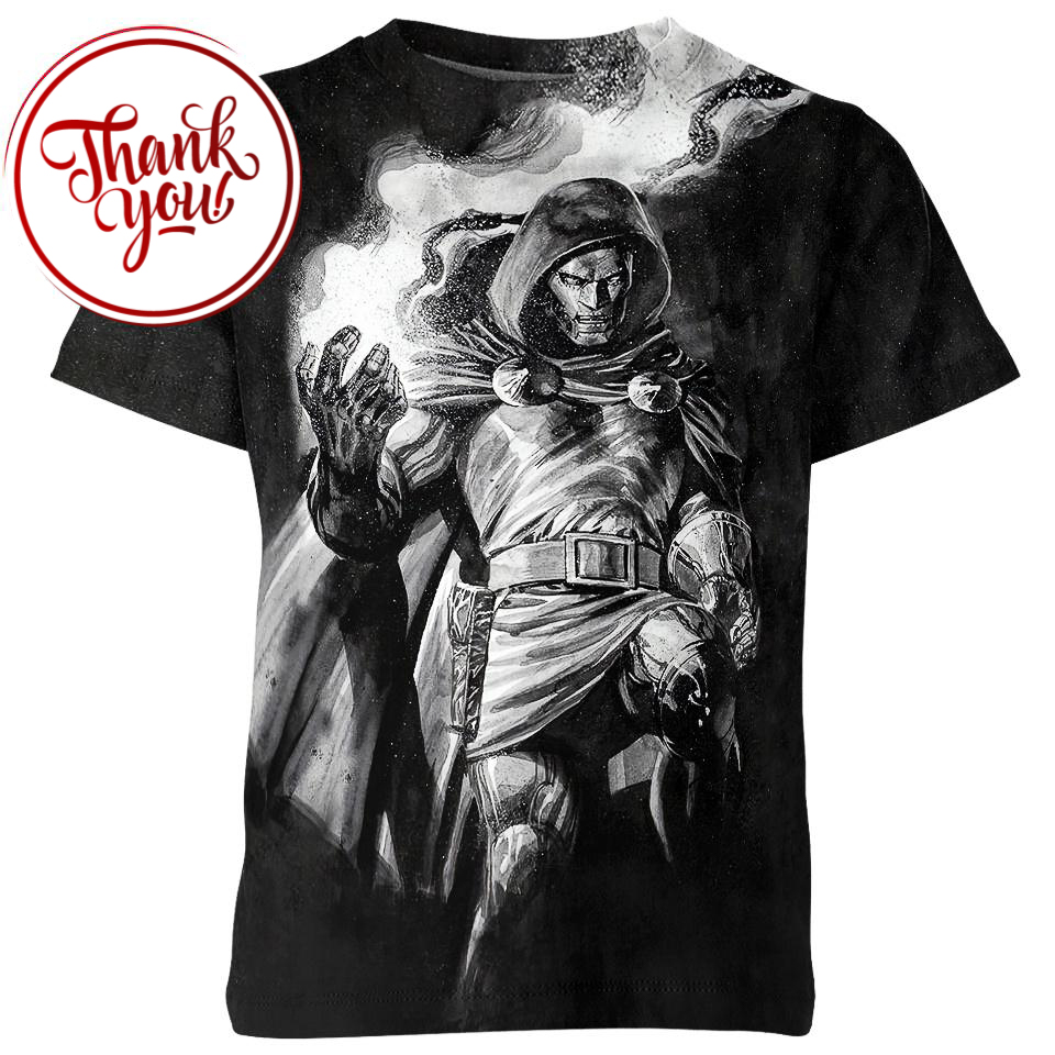 Doctor Victor Von Doom Marvel 3D Print Unisex T-Shirt