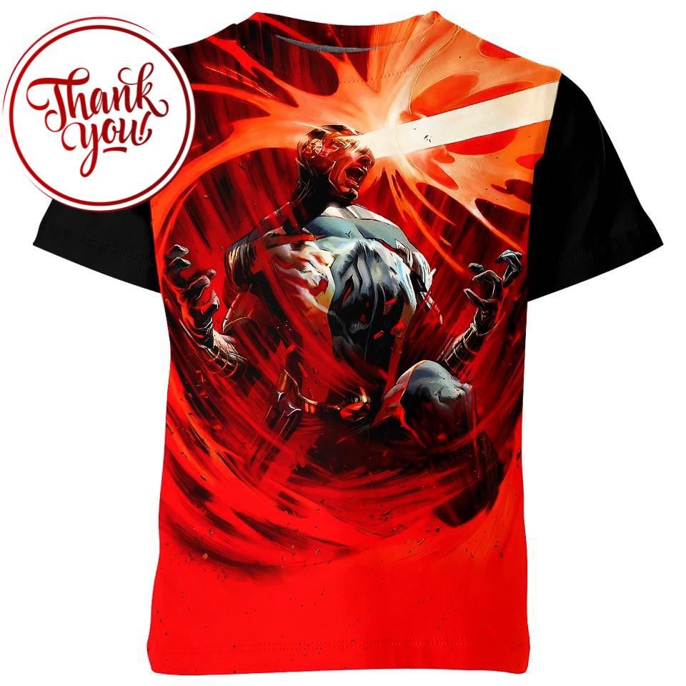 Cyclops X Men 3D Print Unisex T-Shirt