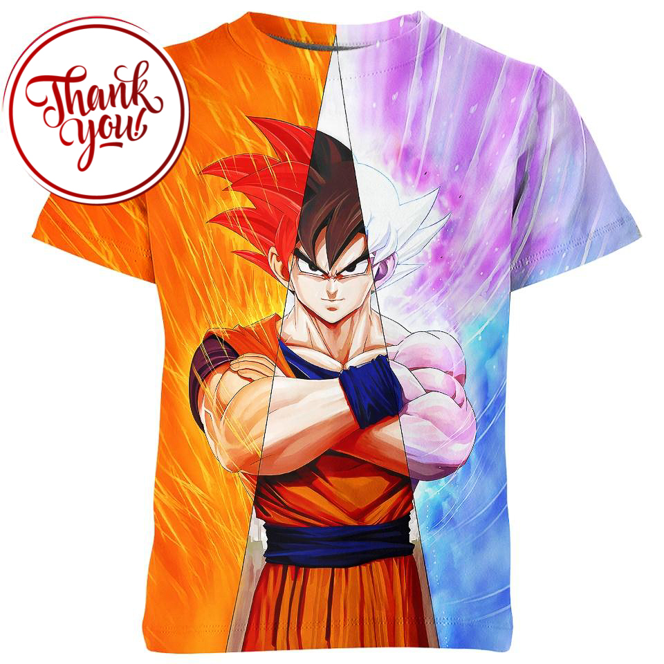 Kakarot's Abilities Goku 3D Print Unisex T-Shirt