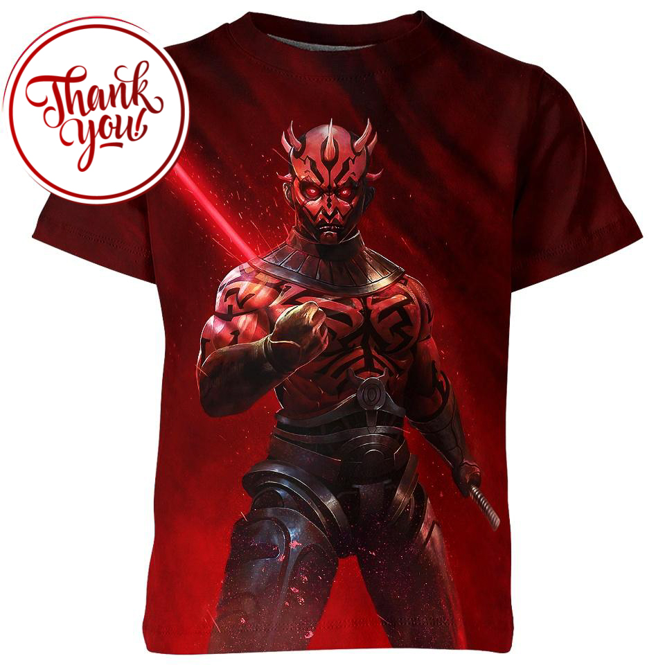 Cyborg Legs Darth Maul - Star Wars 3D Print Unisex T-Shirt