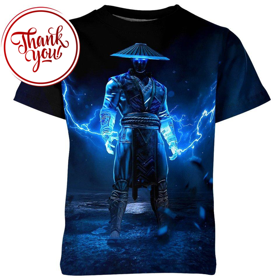 Dark Raiden - Mortal Kombat 3D Print Unisex T-Shirt