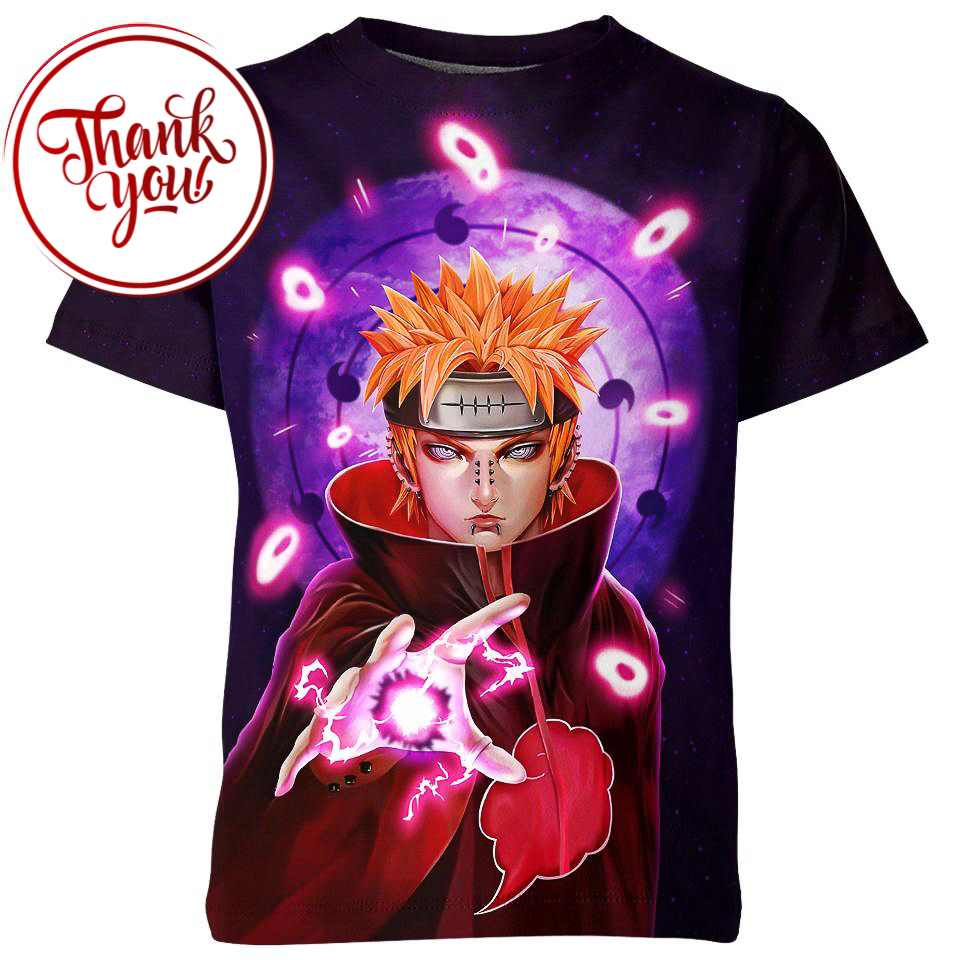 The Powerful Leader of Akatsuki 3D Print Unisex T-Shirt