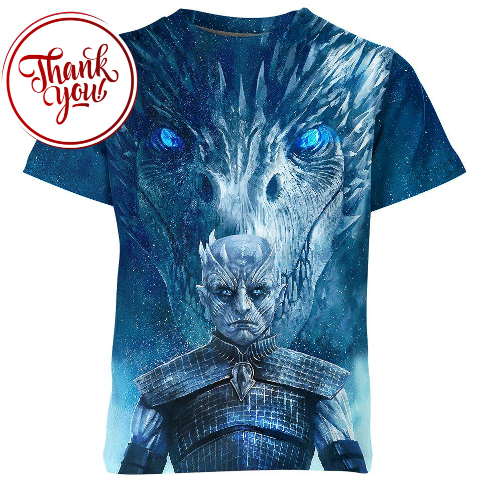 Night King Game Of Thrones 3D Print Unisex T-Shirt