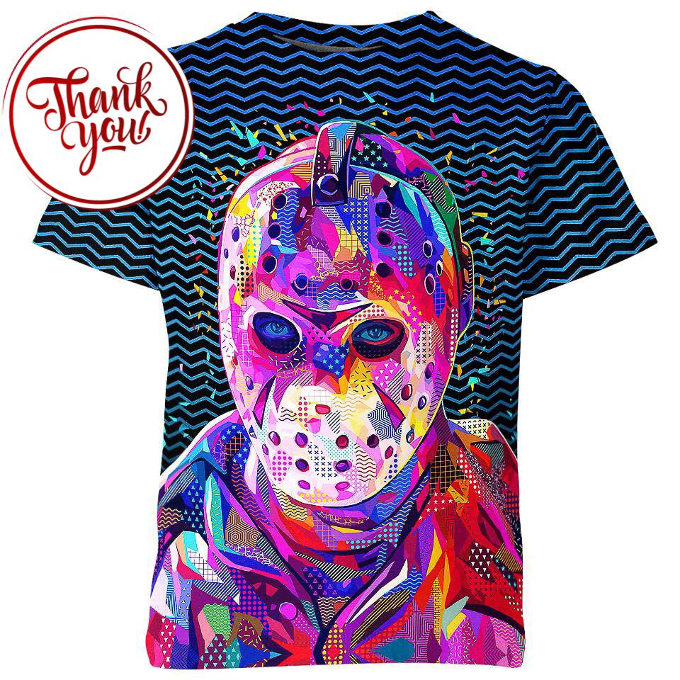 Portraits of Jason Voorhees 3D Print Unisex T-Shirt