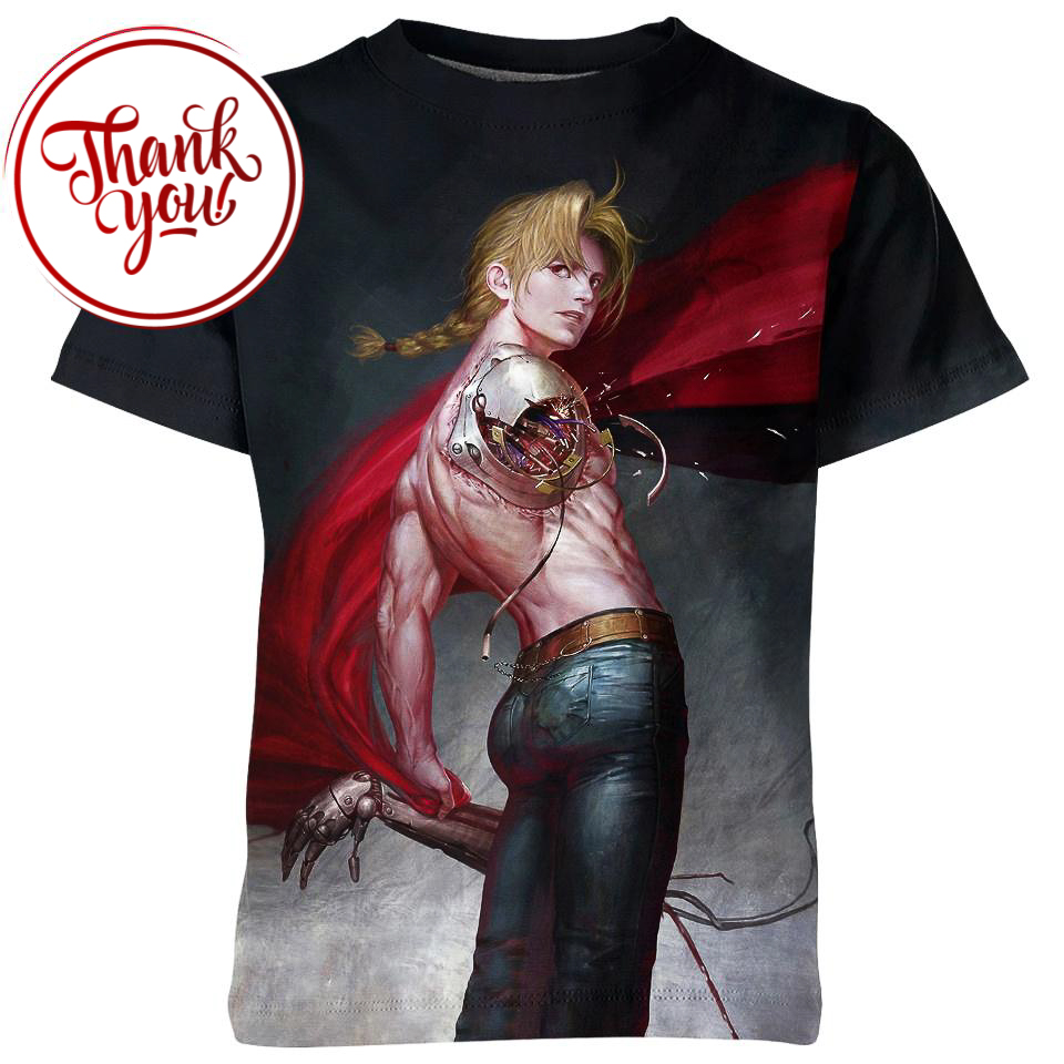 Great Compassion Fullmetal Alchemist 3D Print Unisex T-Shirt
