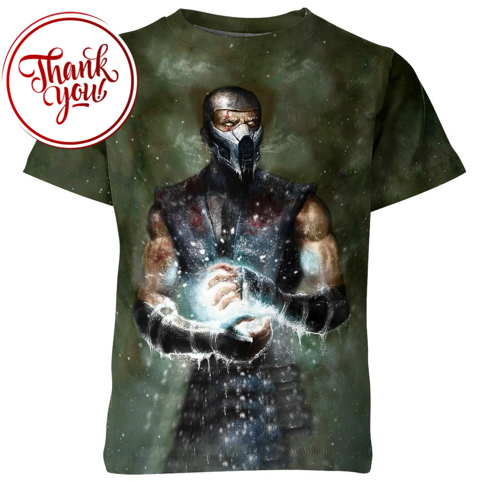 Full Scorpion Man - Mortal Kombat 3D Print Unisex T-Shirt