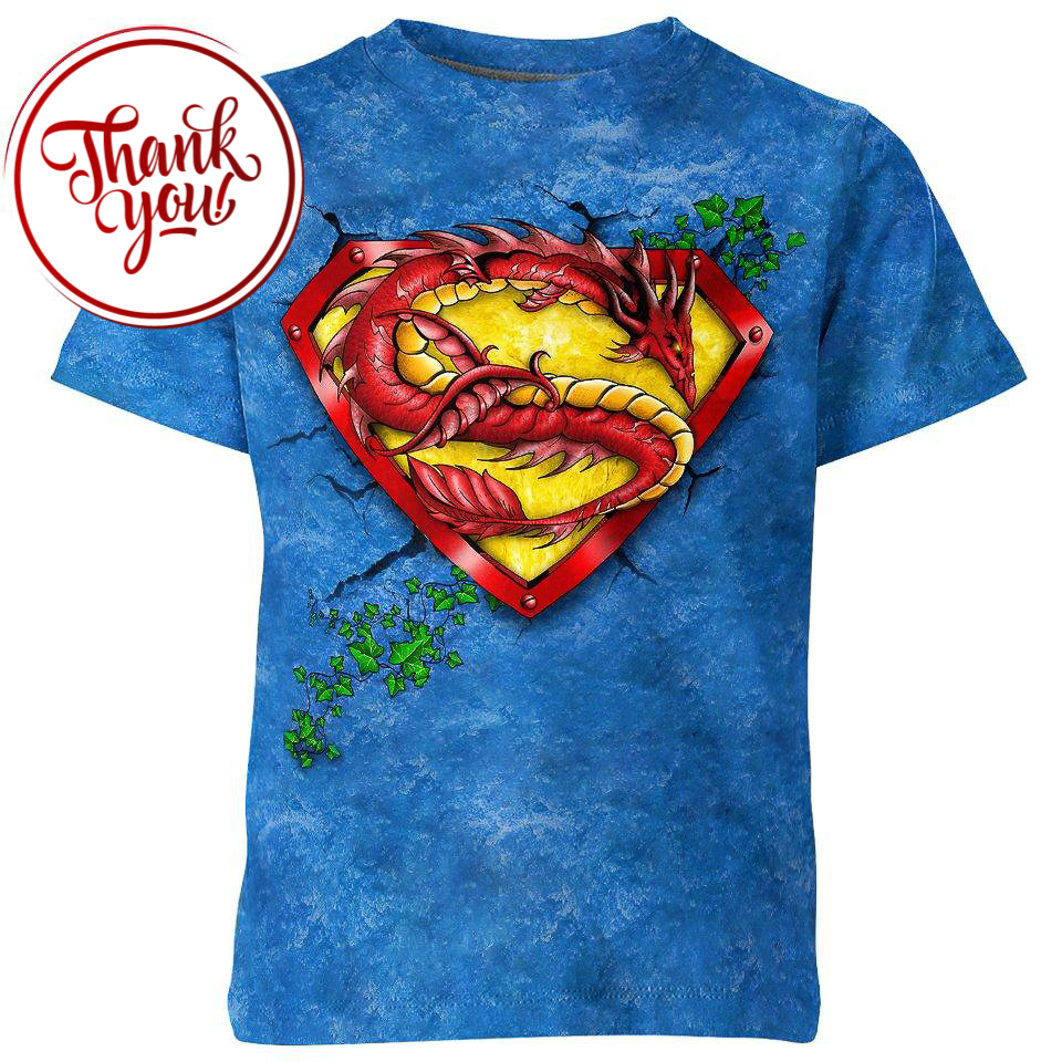 Kryptonian Serpent Superman 3D Print Unisex T-Shirt