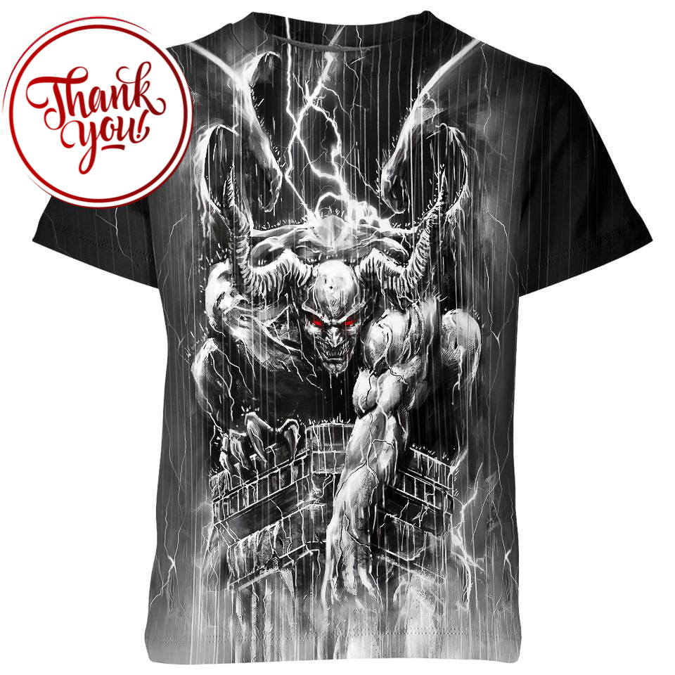 Gargoyles Thunder 3D Print Unisex T-Shirt