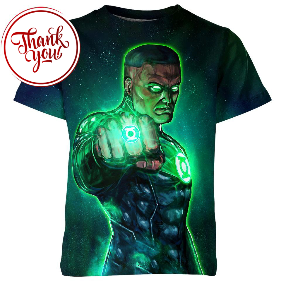 Green Lantern DC 3D Print Unisex T-Shirt