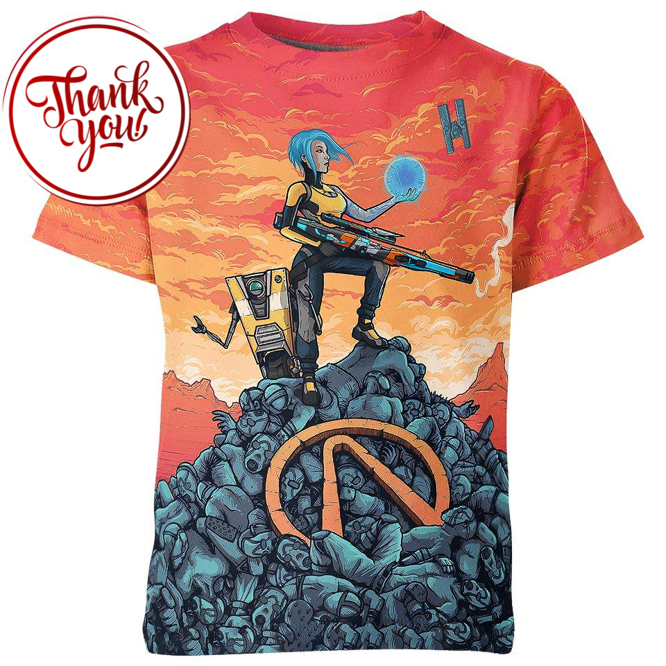 Maya Borderlands Game 3D Print Unisex T-Shirt
