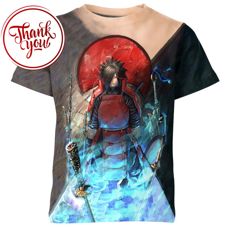The Strong Chakra Naruto 3D Print Unisex T-Shirt