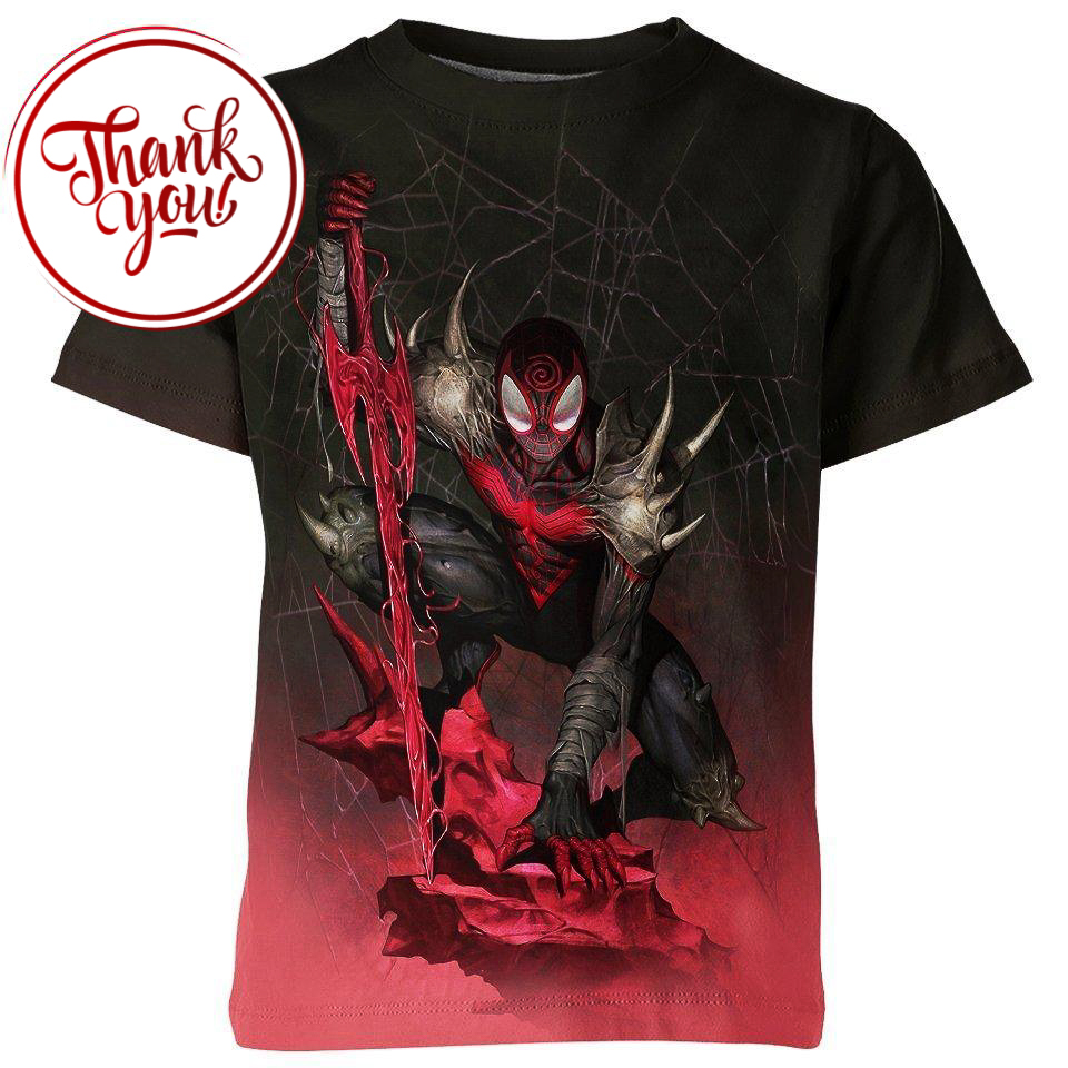 Miles Morales - Spider Man 3D Print Unisex T-Shirt
