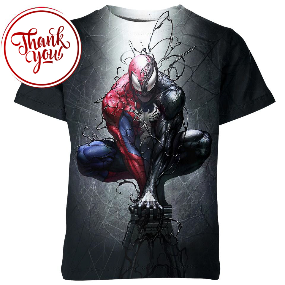 Symbiote Spider Man 3D Print Unisex T-Shirt