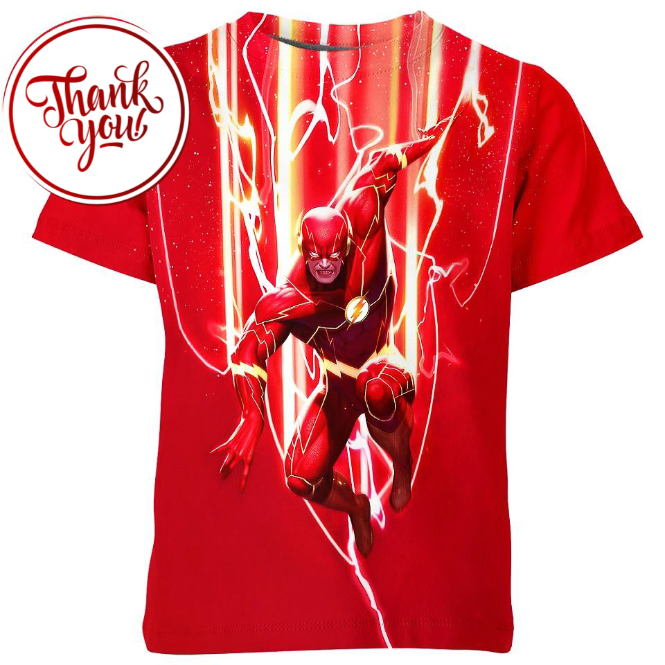DC Comics The Flash 3D Print Unisex T-Shirt
