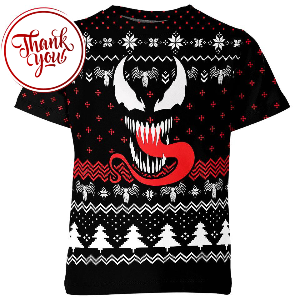 Xmas Venomize - Venom 3D Print Unisex T-Shirt