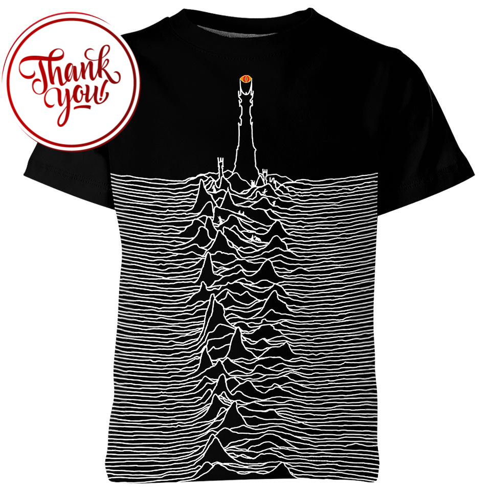 Barad Durvision - Lord of the Rings 3D Print Unisex T-Shirt
