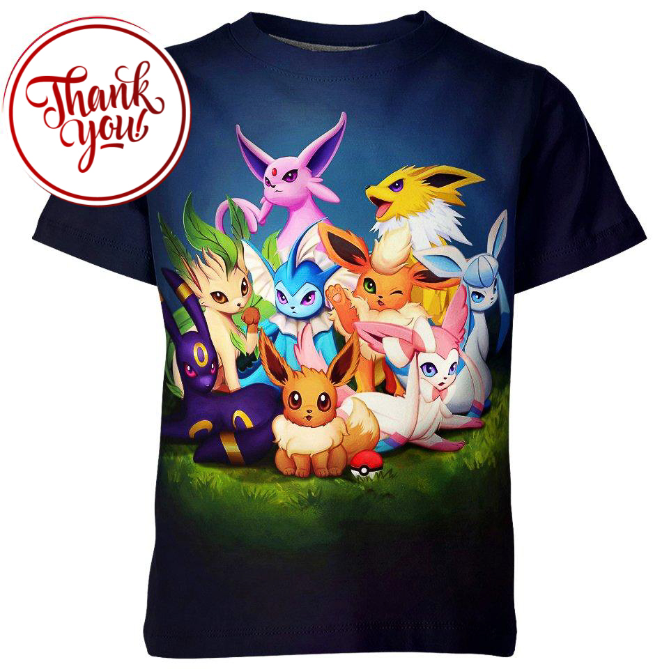 Team Eevee 3D Print Unisex T-Shirt