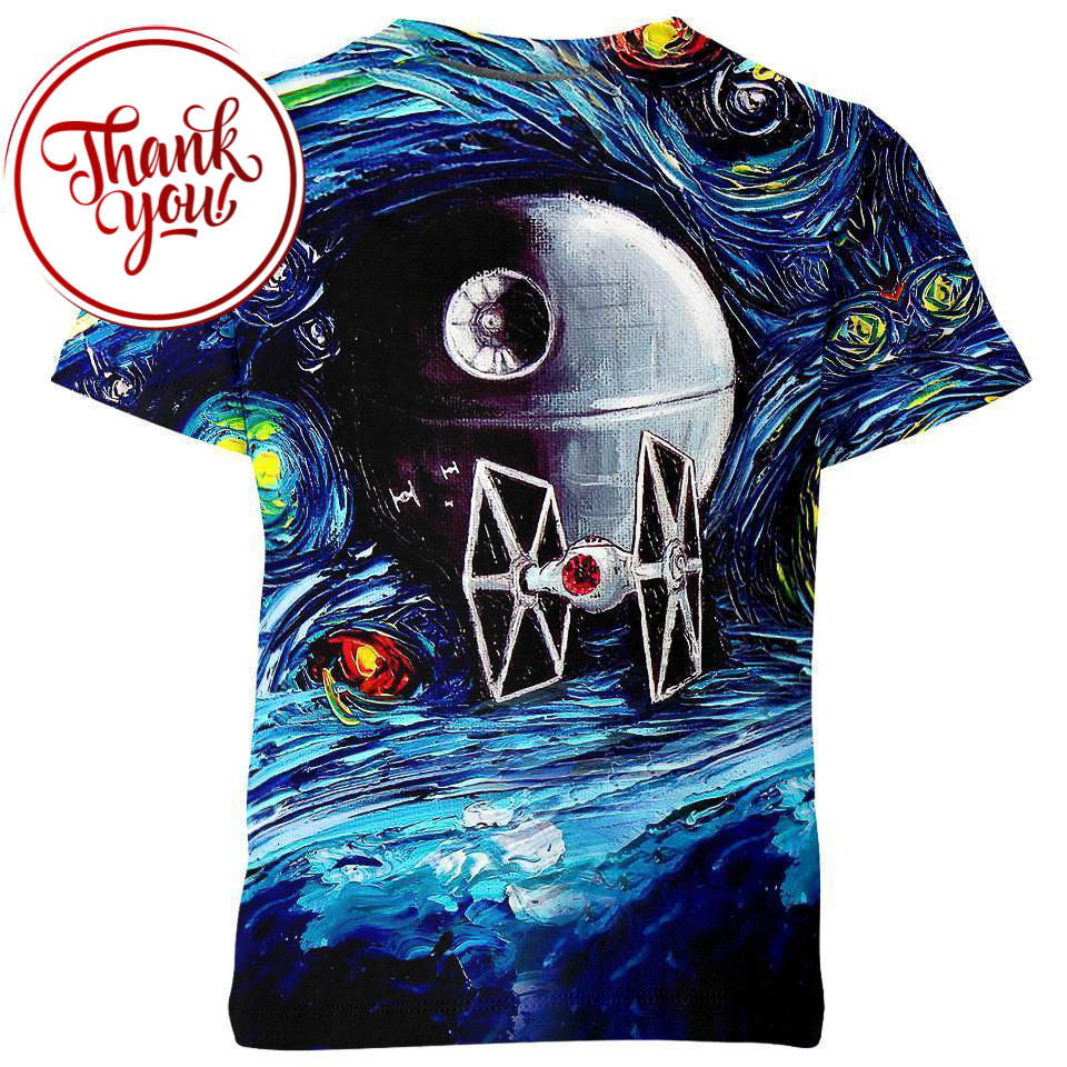 Starry The Empire Star Wars 3D Print Unisex T-Shirt
