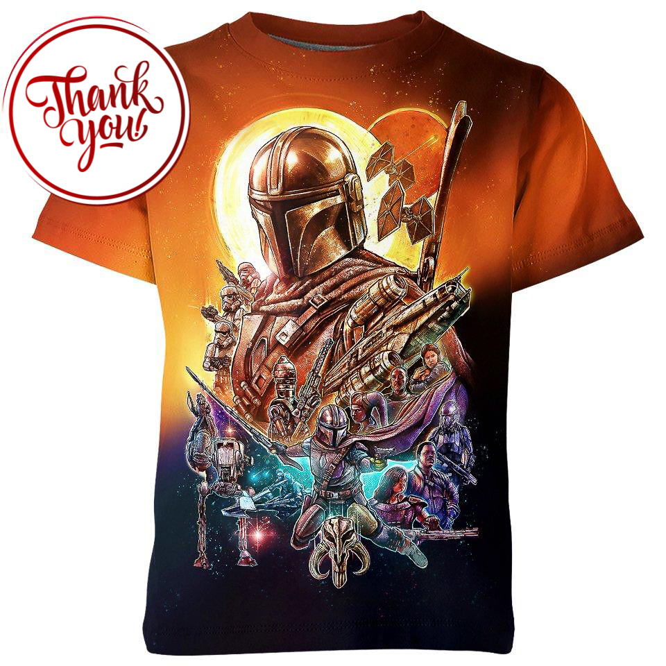 The Mandalorian 3D Print Unisex T-Shirt