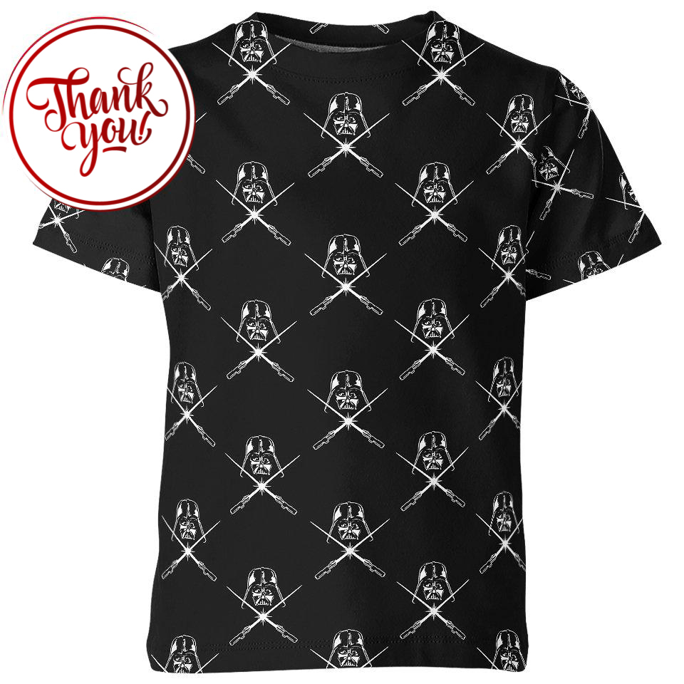 Star Wars Pattern Darth Vader 3D Print Unisex T-Shirt