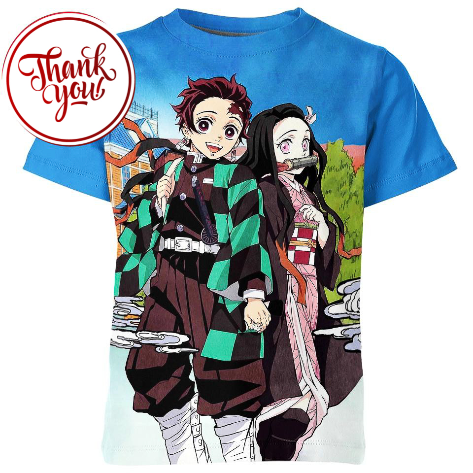 The Coolest Demon Slayer 3D Print Unisex T-Shirt