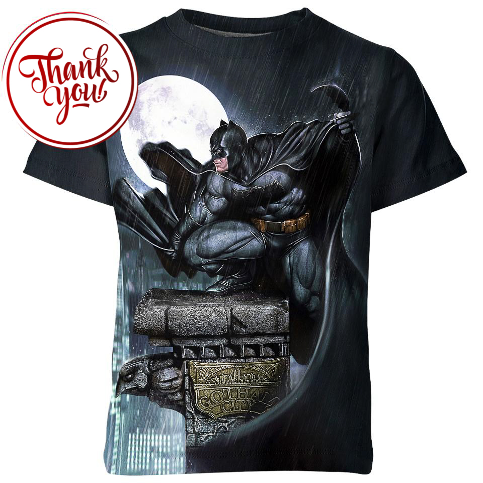 Shadow Hero Batman 3D Print Unisex T-Shirt