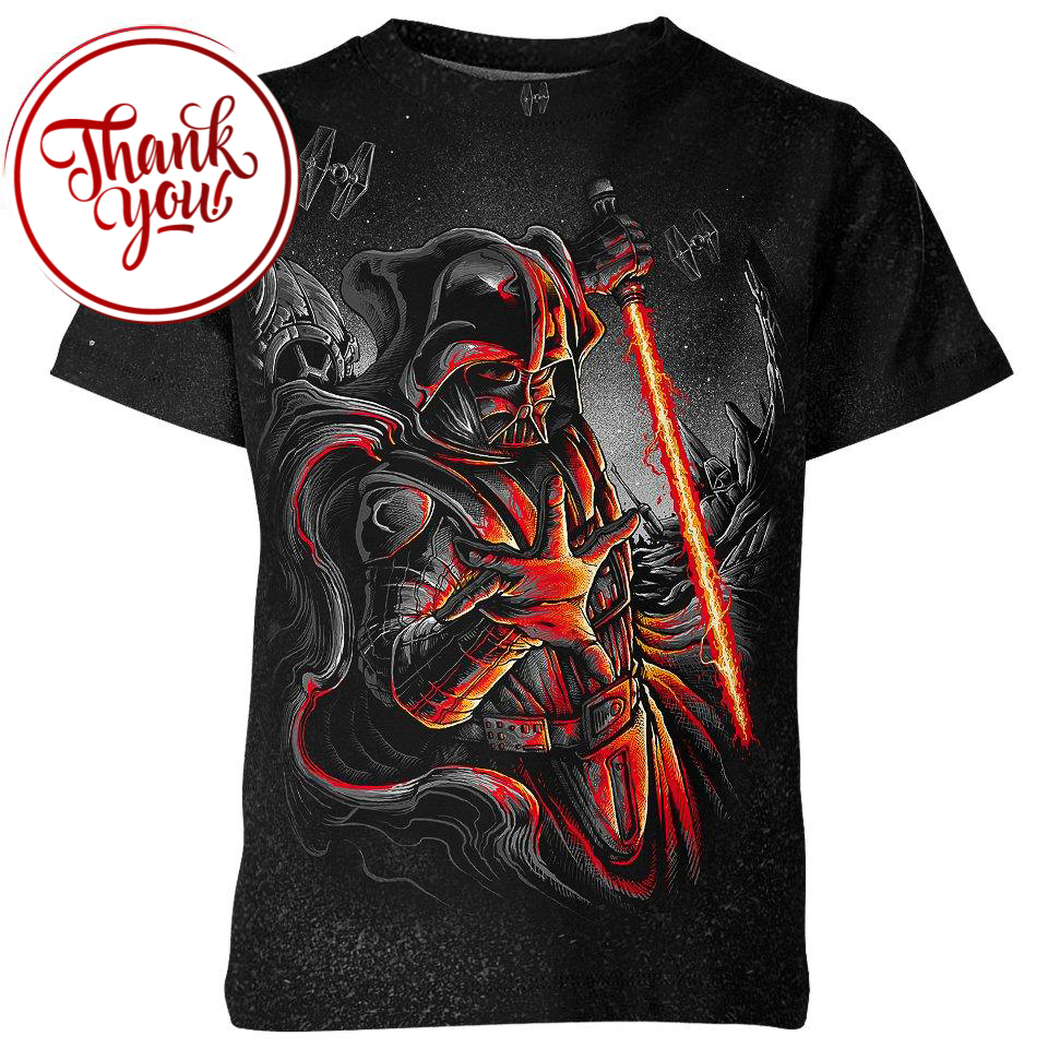 Force Choke - Darth Vader 3D Print Unisex T-Shirt