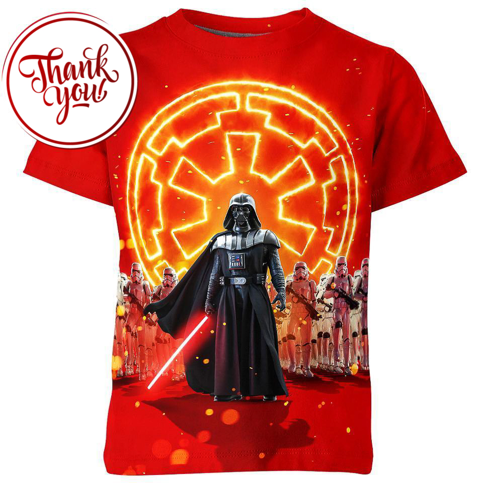 Dark Lord Of The Sith - Darth Vader 3D Print Unisex T-Shirt