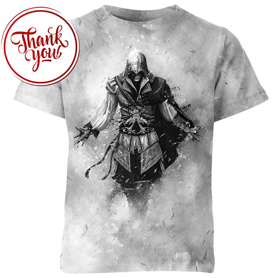 Ezio Auditore Assassin's Creed 3D Print Unisex T-Shirt