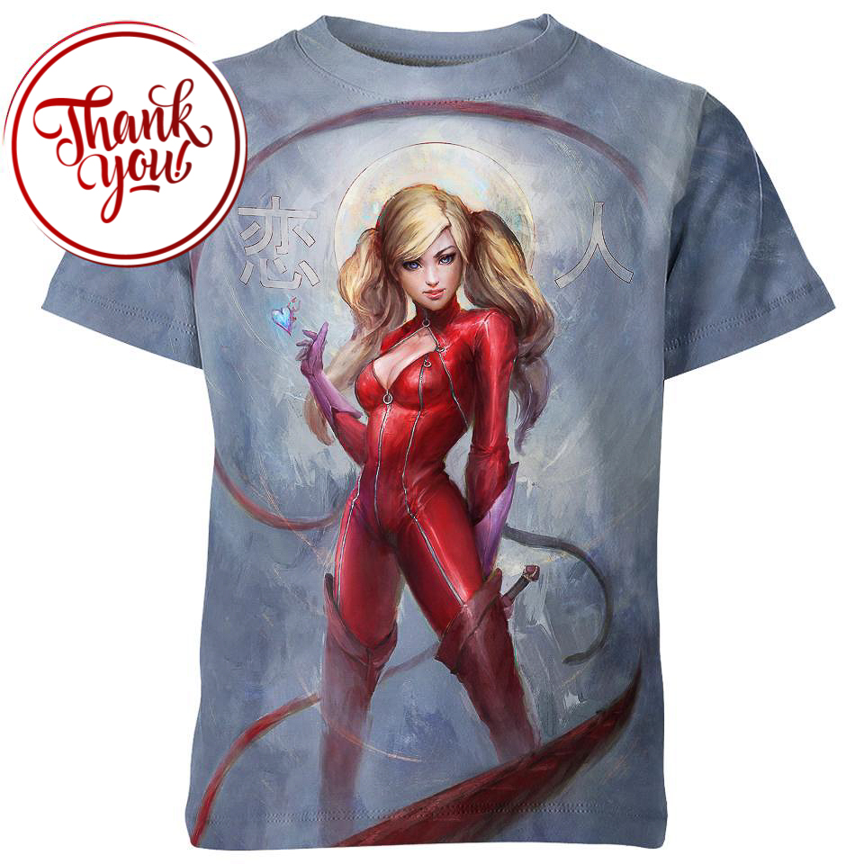 Ann Takamaki Persona 5 3D Print Unisex T-Shirt