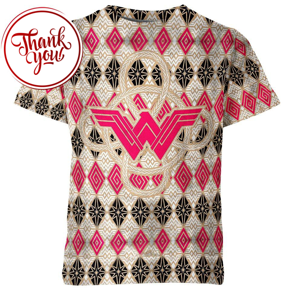 Victorious Wonder Woman 3D Print Unisex T-Shirt