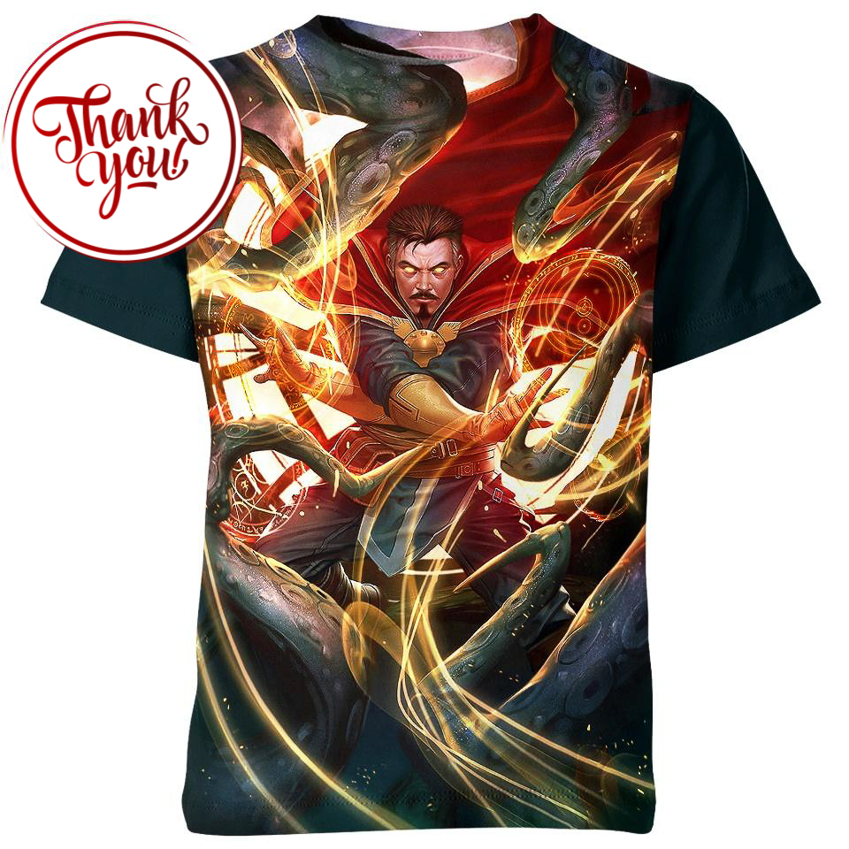 Fight Mode On Doctor Strange 3D Print Unisex T-Shirt