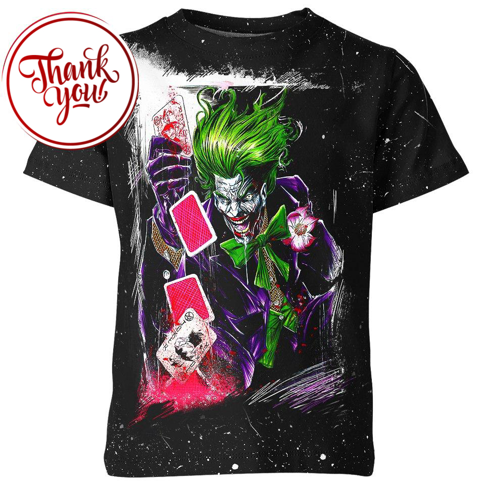 Color Commission - Joker 3D Print Unisex T-Shirt