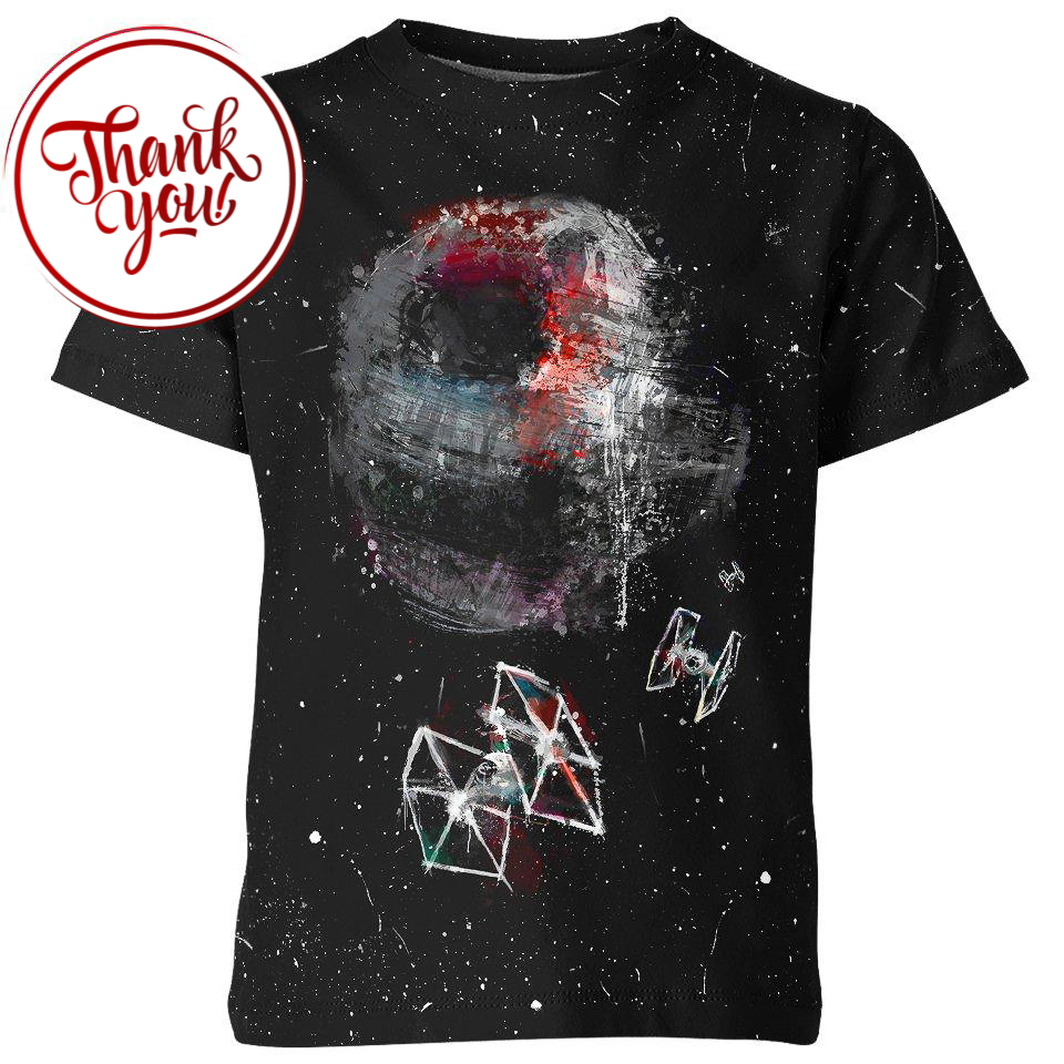 Death Star Star Wars 3D Print Unisex T-Shirt