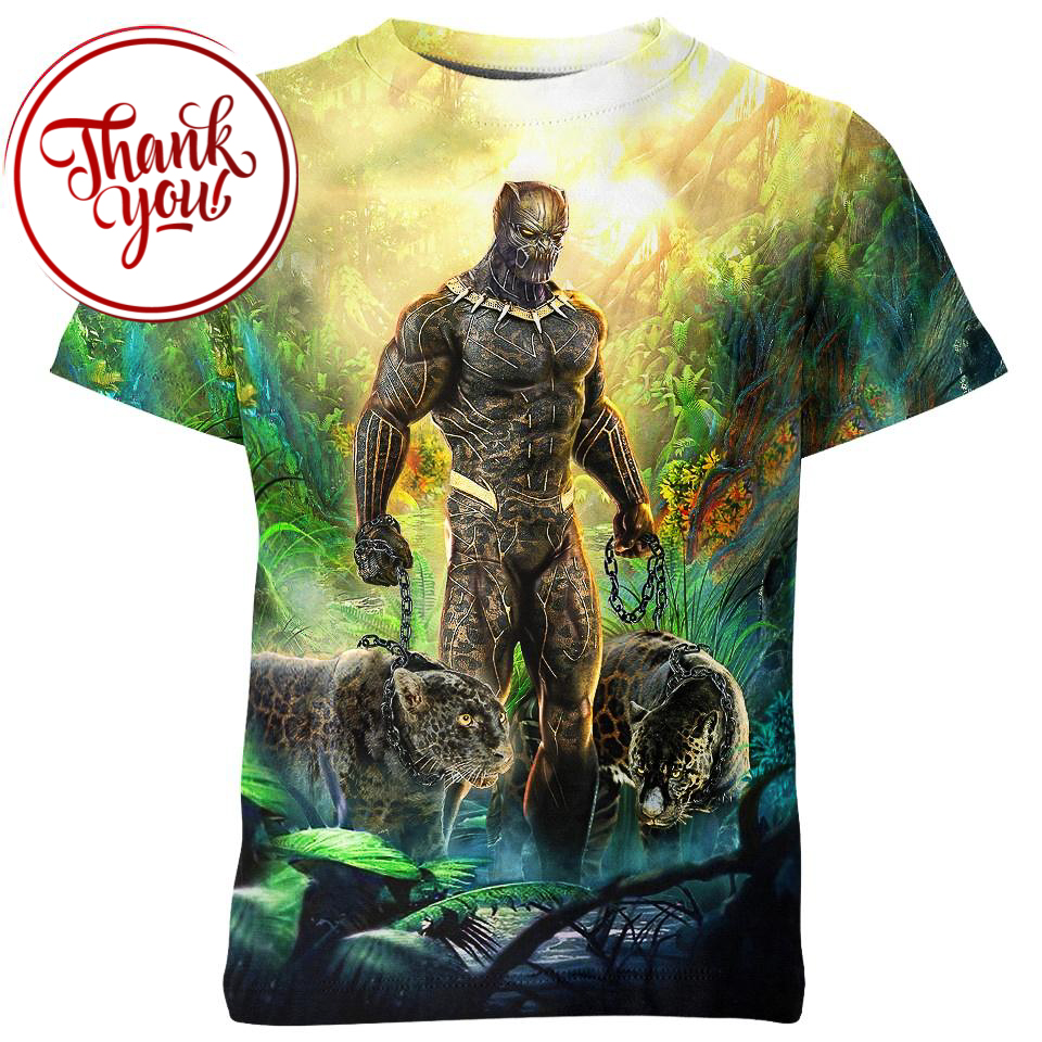 Killmonger - Black Panther 3D Print Unisex T-Shirt