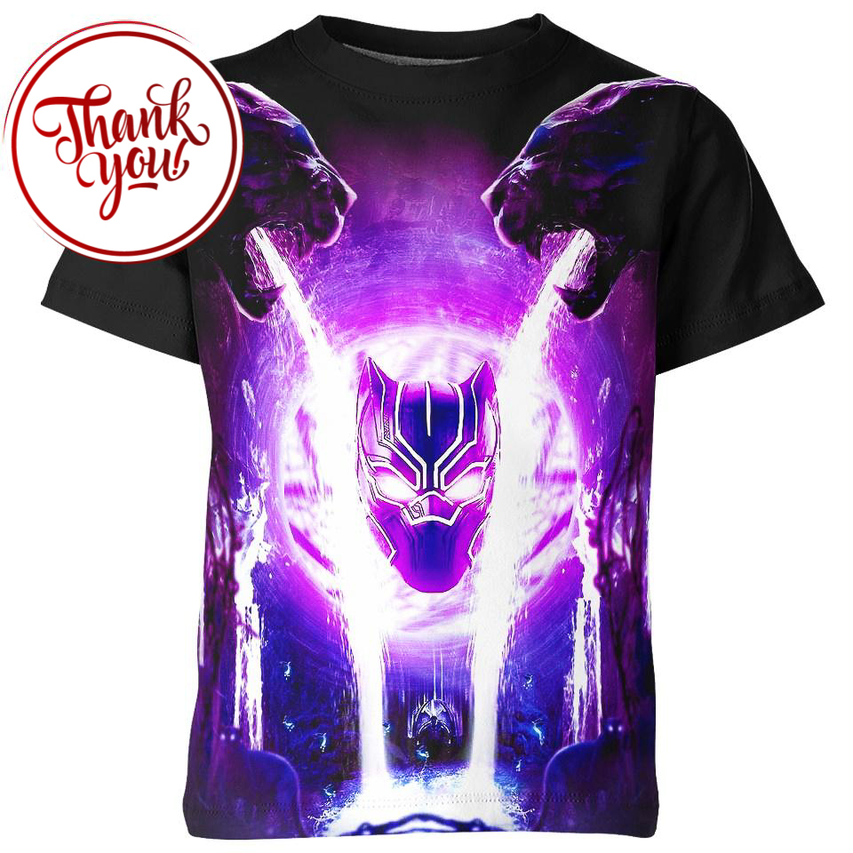 Flower From Black Panther 3D Print Unisex T-Shirt